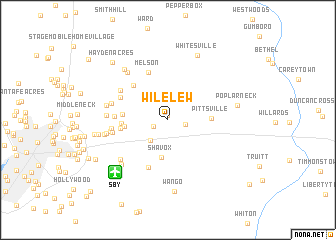 map of Wil-e-lew