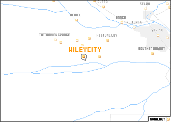 map of Wiley City