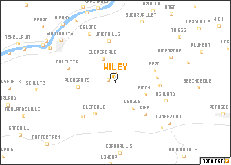 map of Wiley