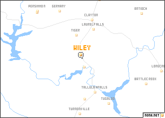 map of Wiley