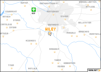 map of Wiley