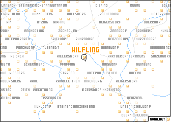 map of Wilfling