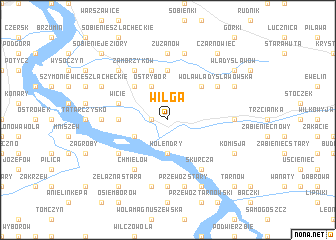 map of Wilga