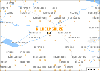 map of Wilhelmsburg