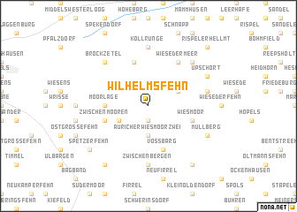 map of Wilhelmsfehn