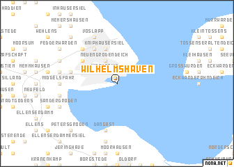 map of Wilhelmshaven