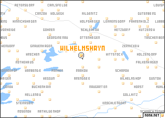 map of Wilhelmshayn