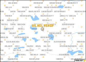 map of Wilhelmshof