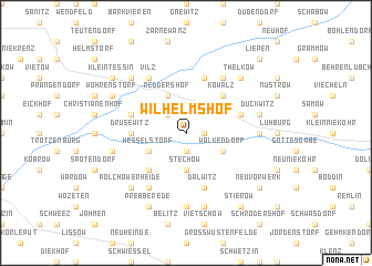 map of Wilhelmshof