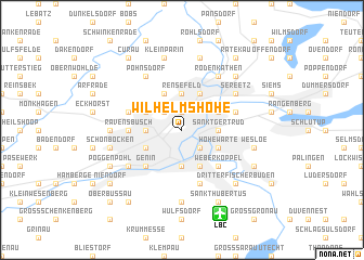 map of Wilhelmshöhe