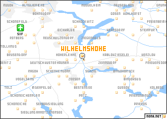 map of Wilhelmshöhe