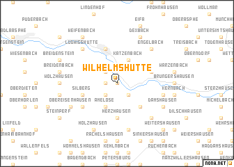 map of Wilhelmshütte