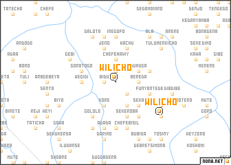 map of Wilichʼo