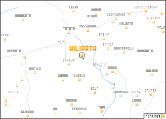 map of Wilipata