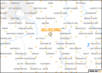 map of Wilischau