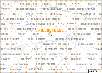 map of Willaufosse