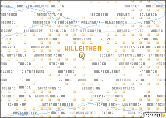 map of Willeithen