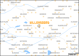 map of Willemsoord