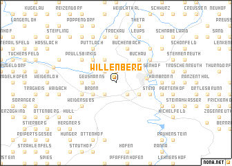 map of Willenberg