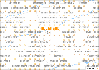 map of Willersöd