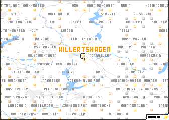 map of Willertshagen