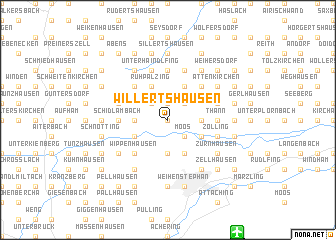 map of Willertshausen