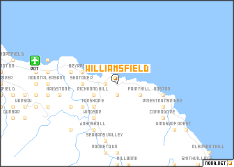 map of Williamsfield