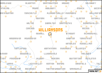 map of Williamsons