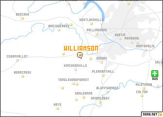 map of Williamson