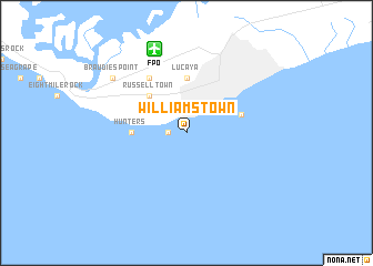 map of Williams Town