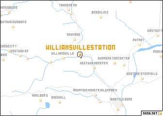 map of Williamsville Station