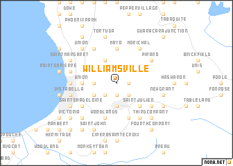 map of Williamsville