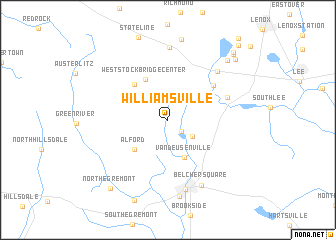 map of Williamsville
