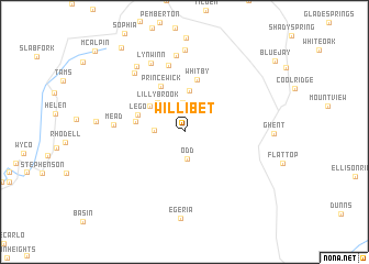 map of Willibet