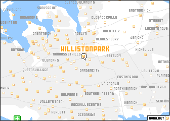 map of Williston Park