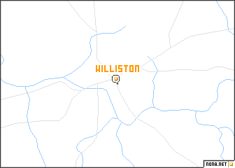 map of Williston