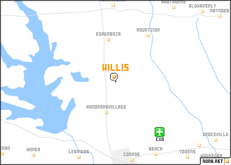 map of Willis