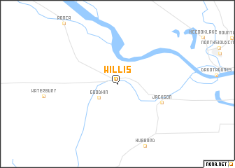 map of Willis