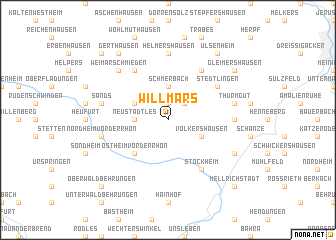 map of Willmars