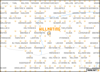 map of Willmating