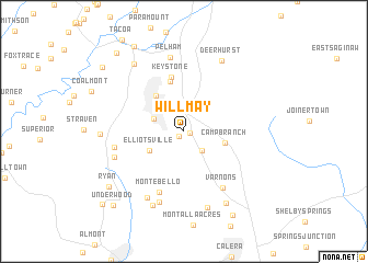 map of Willmay