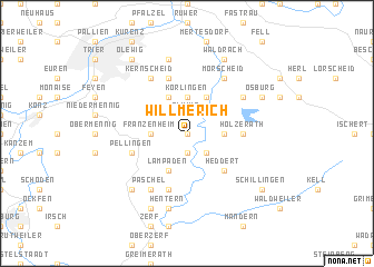map of Willmerich