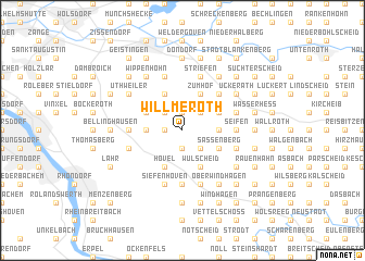 map of Willmeroth