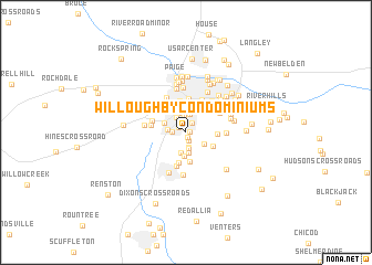 map of Willoughby Condominiums