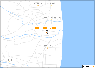 map of Willowbridge