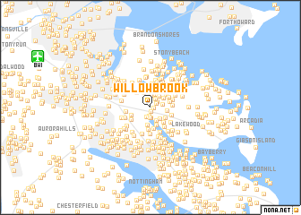 map of Willowbrook