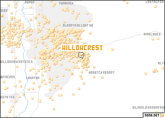 map of Willowcrest