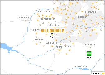 map of Willowvale