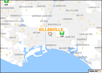 map of Willowville