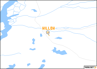 map of Willow